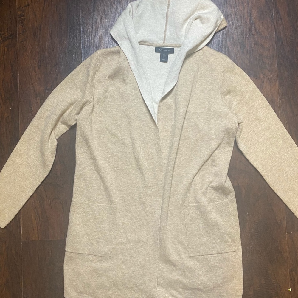 Tahari cotton sweater.